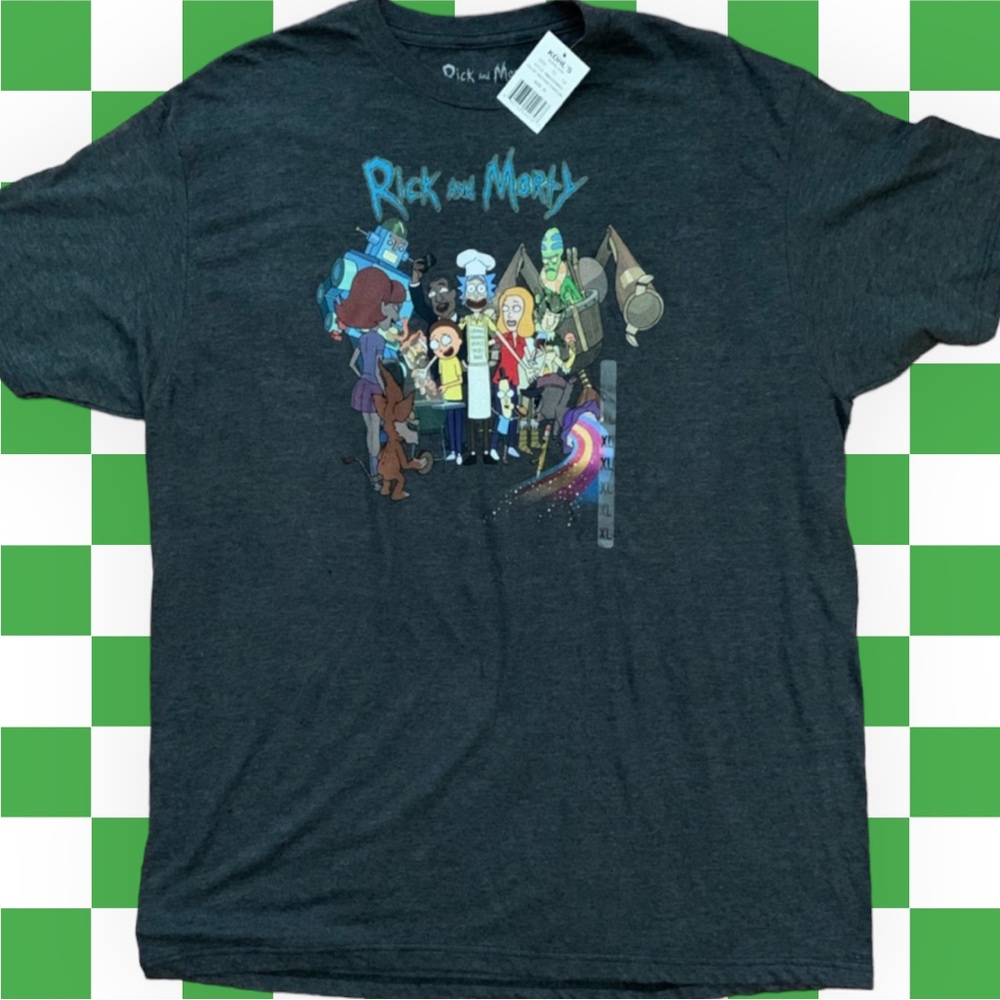 NWT Rick and Morty Shirt XL
